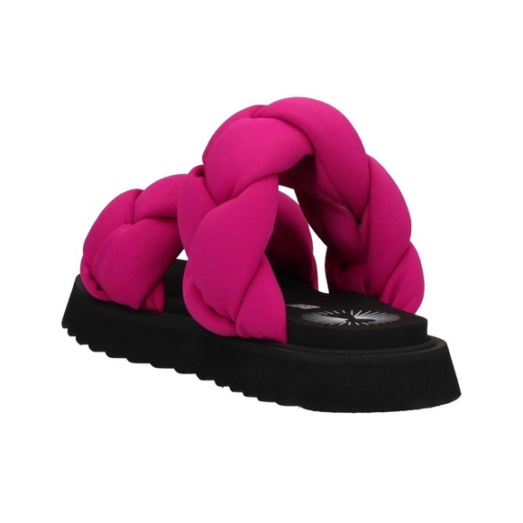 New in box Bruno Bordese fuchsia chunky sandals 9 - Picture 2 of 4